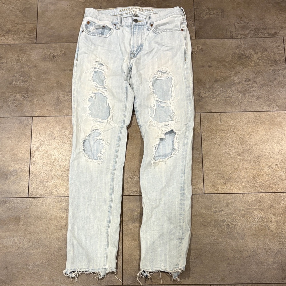 American Eagle Outfitters Women’s Light Blue Denim
